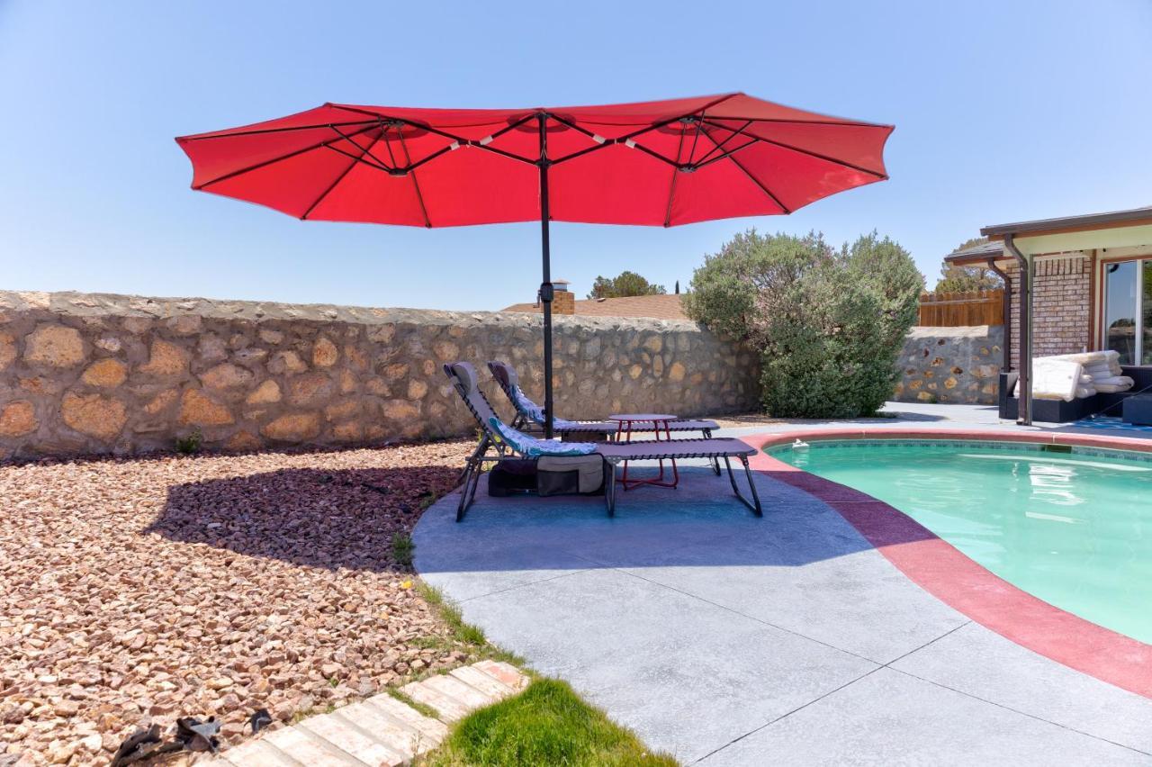 Home With Mountain View/Pool/Tub El Paso Exterior foto