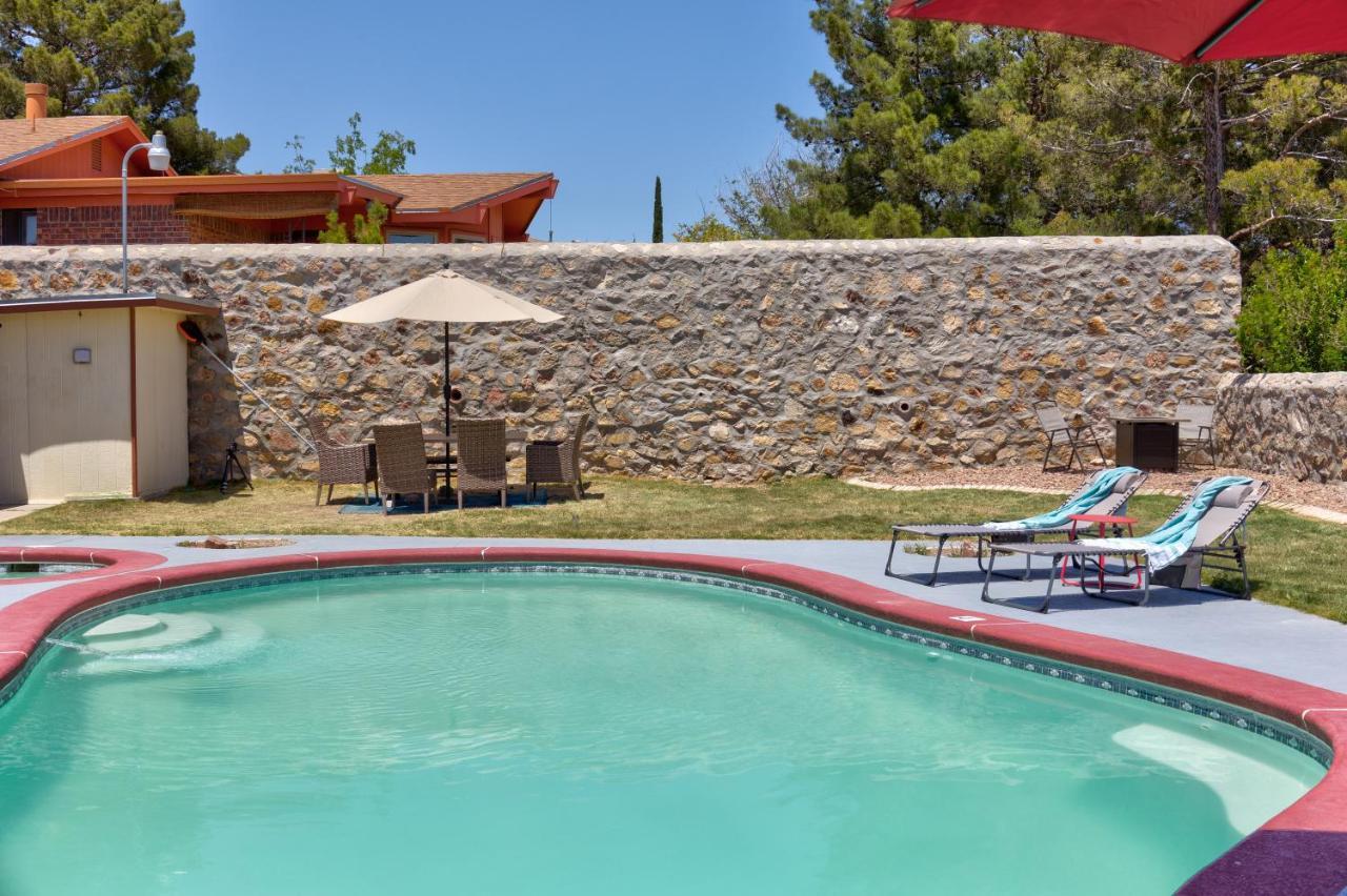 Home With Mountain View/Pool/Tub El Paso Exterior foto