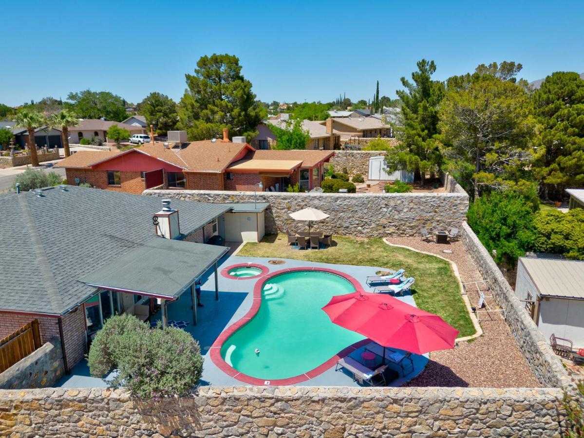 Home With Mountain View/Pool/Tub El Paso Exterior foto