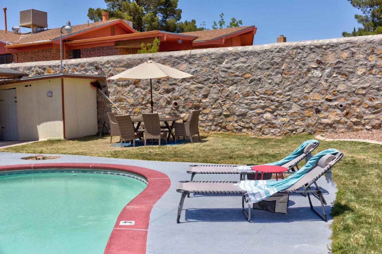Home With Mountain View/Pool/Tub El Paso Exterior foto